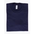 American Apparel 2001 Men’s Fine Jersey S/S T-shirt Navy Folded Front View