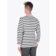 Armor-Lux Fouesnant Striped Sailor Sweater Nature/Rich Navy Left Rear Quarter