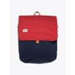 BLK Pine Workshop Leather/Canvas Box Pack Bag Navy Red - E35 SHOP