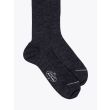 Gallo Long Socks Ribbed Wool Anthracite 2