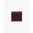 Il Bisonte C0455 Vintage Cowhide Leather Wallet Brown Front