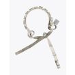 Goti Bracelet BR165 Silver Shields & Leather White - E35 SHOP