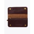 Il Bisonte C0486 Vintage Cowhide Leather Chain-Wallet Brown - E35 SHOP
