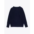 Andersen-Andersen Wool Sailor Crew-Neck Sweater Navy Blue - E35 SHOP