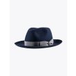 Borsalino 50-Grammi Fedora Hat Navy Blue - E35 SHOP