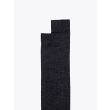 Gallo Long Socks Ribbed Wool Anthracite - E35 SHOP