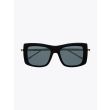 Thom Browne TB-419 Square Sunglasses Black - E35 SHOP