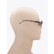Kuboraum Mask P55 Frameless Rectangle Sunglasses Black with mannequin side view