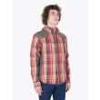Pedaled Christopher Pedalling Hooded Shirt Red Check Right Quarter