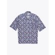 Salvatore Piccolo Camp-Collar Shirt Printed Navy Blue 2