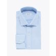 Salvatore Piccolo Slim Fit Collar PC-Open Cotton Oxford 120 Shirt Light Blue