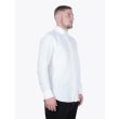 Salvatore Piccolo Slim Fit Collar PC-Open Cotton Oxford 120 Shirt White Front Three-quarter