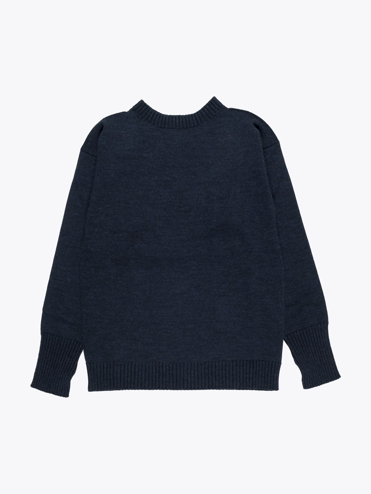 Andersen-Andersen Wool Seaman Sweater Dark Indigo - E35 Shop