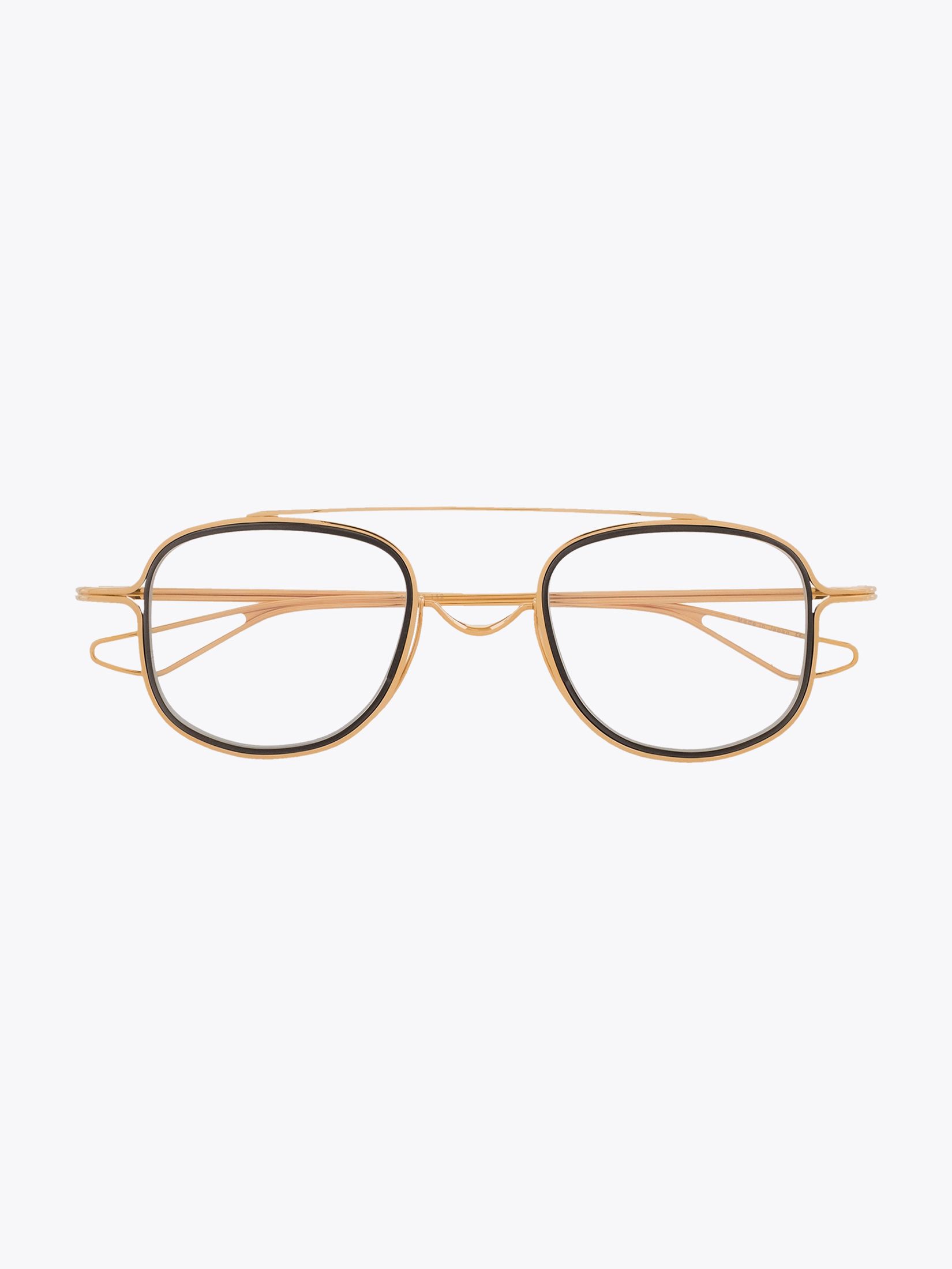 Dita Tessel (DTX118) D-Frame Glasses Gold/Iron
