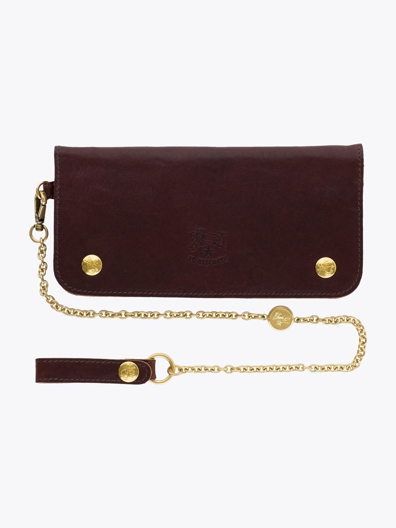 Sale 30% off - Il Bisonte Chain-Wallet C0486 Brown - E35 Shop