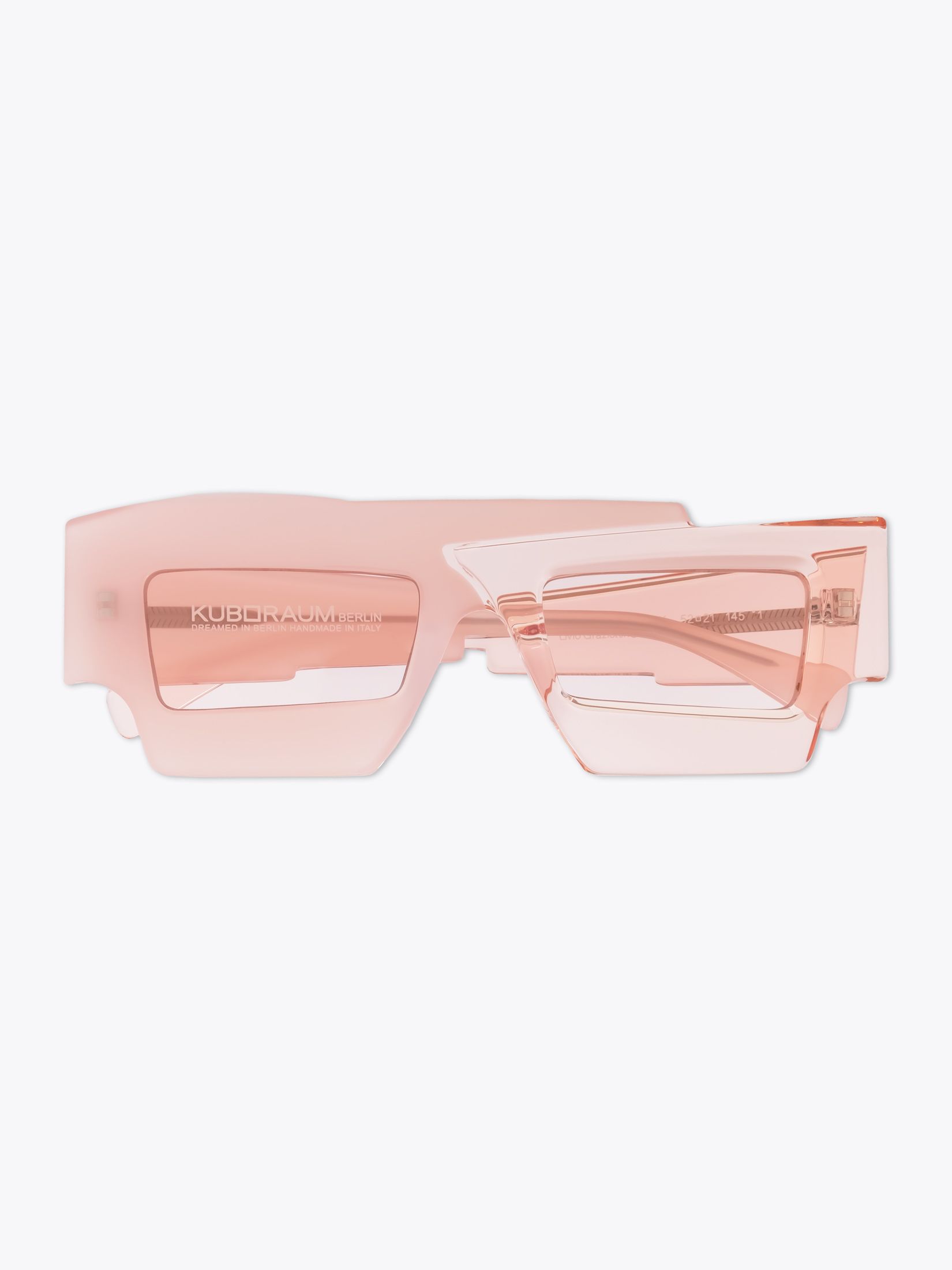 Kuboraum Sunglasses - Mask X12 Pink/Light Pink - E35 Shop