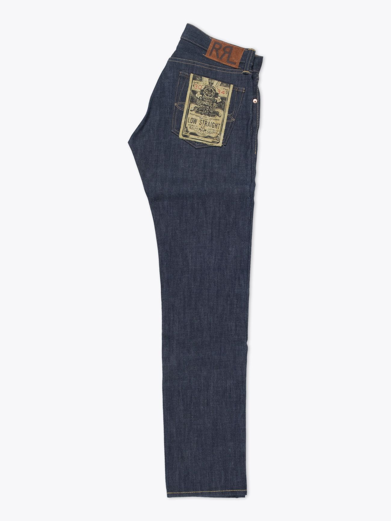 Double RL Jeans Low Straight 15.5 OZ Denim Rigid - E35 Shop