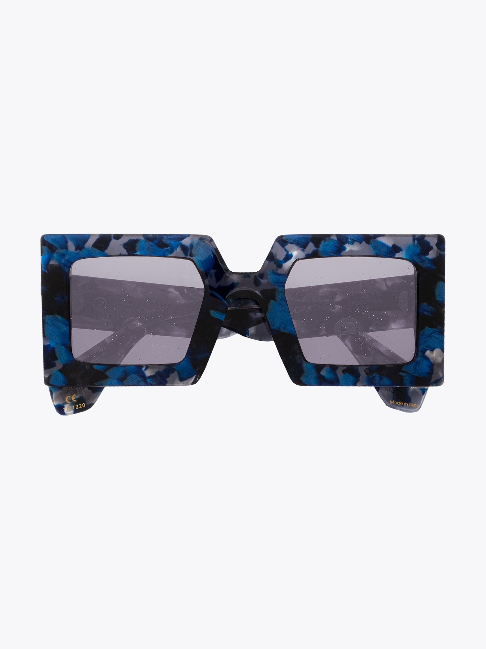 Godfather - Robert La Roche LE sunglasses squared pearl blue - E35 Shop