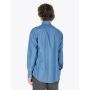 Salvatore Piccolo Blue Cotton Chambray Shirt - E35 Shop thumbnail
