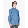 Salvatore Piccolo Blue Cotton Chambray Shirt - E35 Shop thumbnail