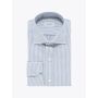 Salvatore Piccolo Striped Blue Cotton Oxford Shirt - E35 Shop thumbnail