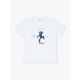 Blue Rey Ohio T-shirt Bianco Front