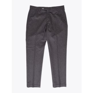 GBS Trousers Adriano Wool Grey Pois