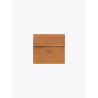 Il Bisonte C0455 Vintage Cowhide Leather Wallet Natural - E35 SHOP