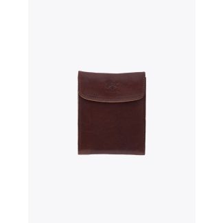 Il Bisonte C0976 Men’s Vintage Cowhide Leather Wallet Brown - E35 SHOP