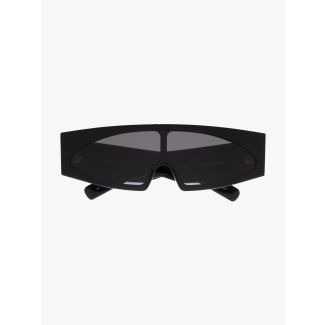 Rick Owens Sunglasses Mask - Gene Black/Black - E35 SHOP