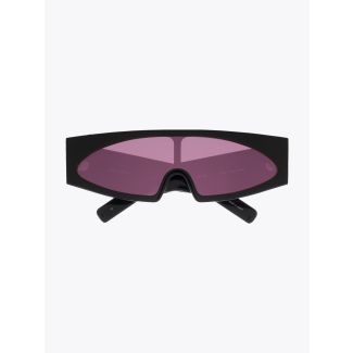 Rick Owens Sunglasses Mask Gene Black/Rose - E35 SHOP