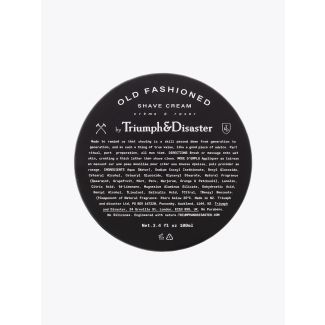 Triumph & Disaster Old Fashioned Shave Cream Jar 100ml - E35 SHOP