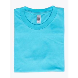 American Apparel 2001 Men’s Fine Jersey S/S T-shirt Aqua - E35 SHOP