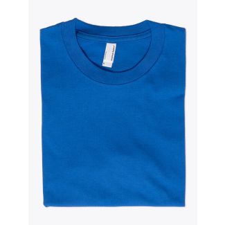 American Apparel 2001 Men’s Fine Jersey S/S T-shirt Royal Blue - E35 SHOP