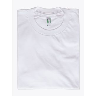 American Apparel 2001 Men’s Organic Fine Jersey S/S T-shirt White - E35 SHOP