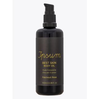 Ipsum Body Oil Patchouli Rose for Best Skin 100ml Front View