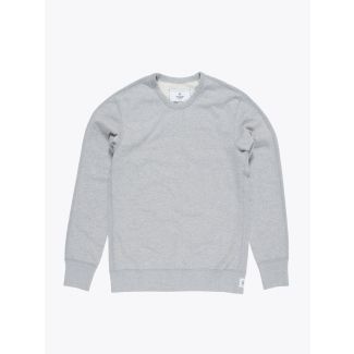 Reigning Champ Loopback Cotton Jersey Sweatshirt Heather Grey Front