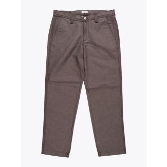 Salvatore Piccolo Straight Work Pant Brown Front View