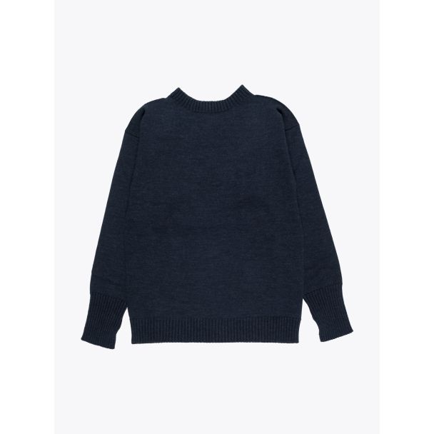 Andersen-Andersen Wool Seaman Sweater Dark Indigo 1