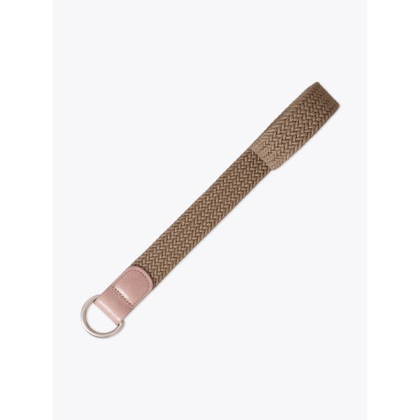 Anderson's Leather-Trimmed Elasticated AF2969 Belt Bronze Front View