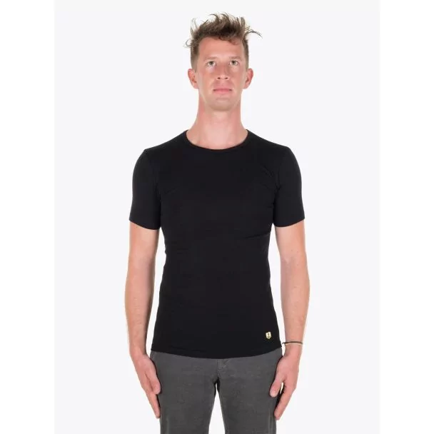Armor-Lux T-shirt Heritage Black Full View