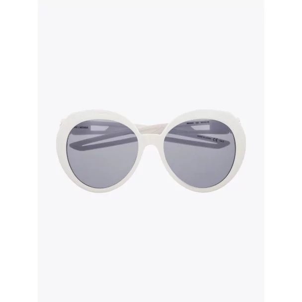 Balenciaga Hybrid Butterfly Sunglasses White / White 1