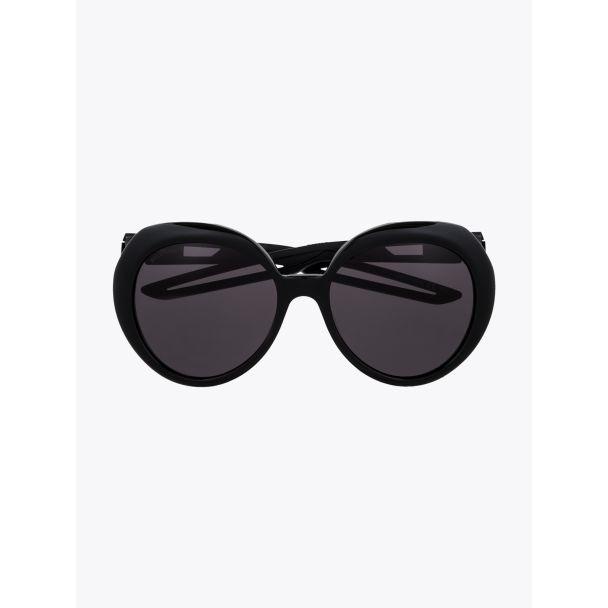 Balenciaga Hybrid Butterfly Sunglasses Black / Black 1