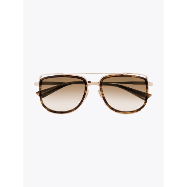 Christian Roth CR-100 Sunglasses Brown Smoke / White Gold 1