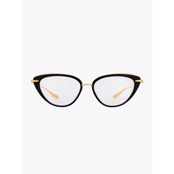 Dita Lacquer DTX517 Cat-Eye Glasses Black Front View