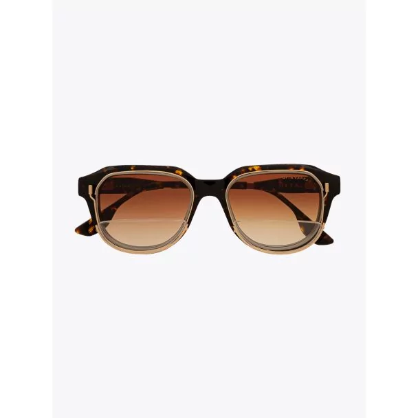 Dita Varkatope Limited Edition Sunglasses Tortoise with removable reader lens carrier system Front View