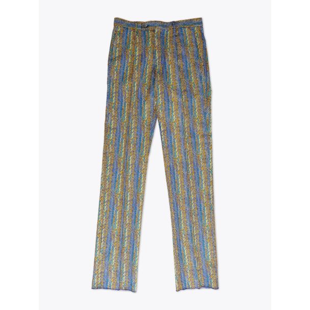GBS trousers Lido Cotton and Linen Multicolor Front View