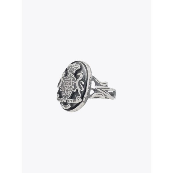 Goti Medieval Crest Ring Sterling Silver 1