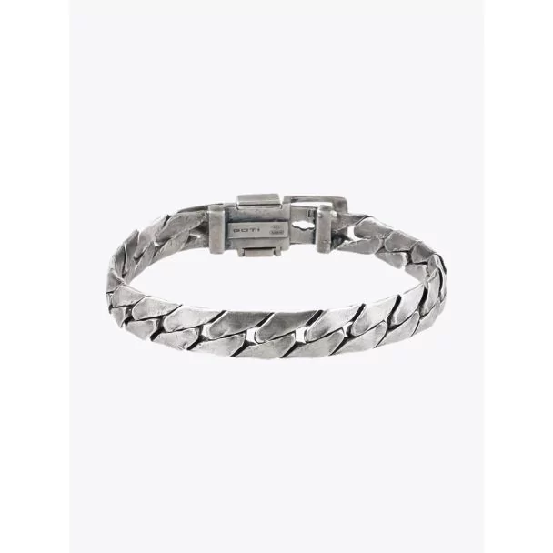 Goti Chain Buckle Bracelet Sterling Silver 1