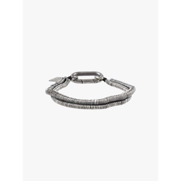 Goti Double Micro Round Plaques Bracelet Sterling Silver 1